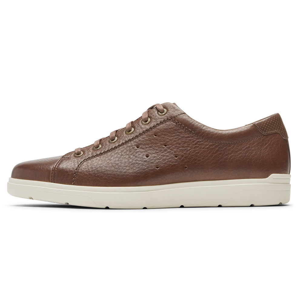 Rockport Singapore Mens Sneakers - Total Motion Lite Lace-to-Toe Brown - OP7028145